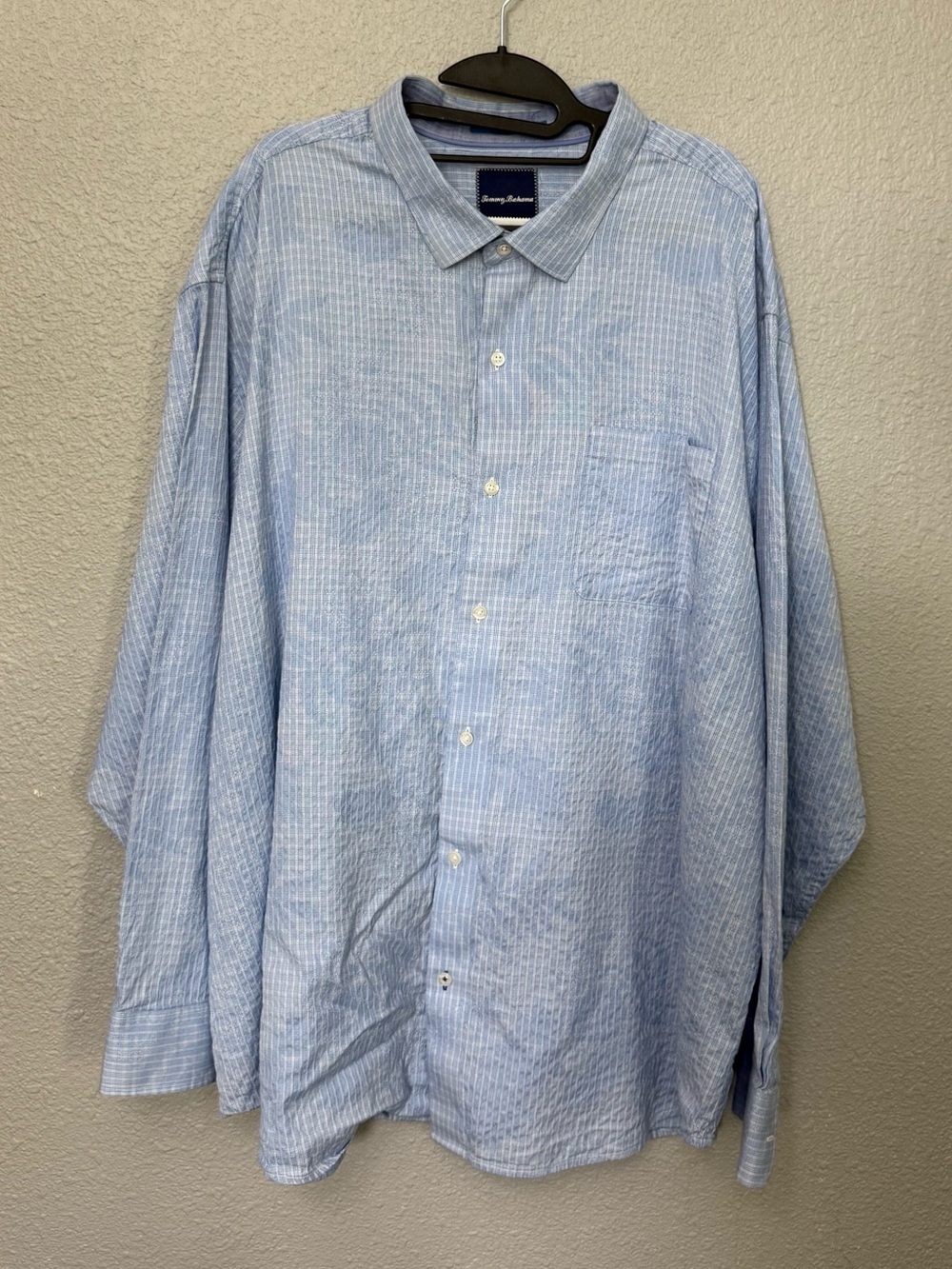 Tommy Bahama | Long Sleeve Cotton and Silk Blend | Size 3XB